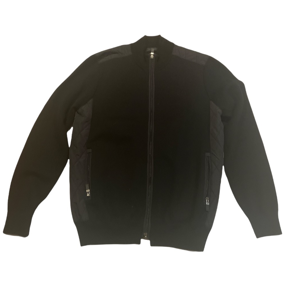 Raffi Men’s Black Bomber Jacket Size Medium